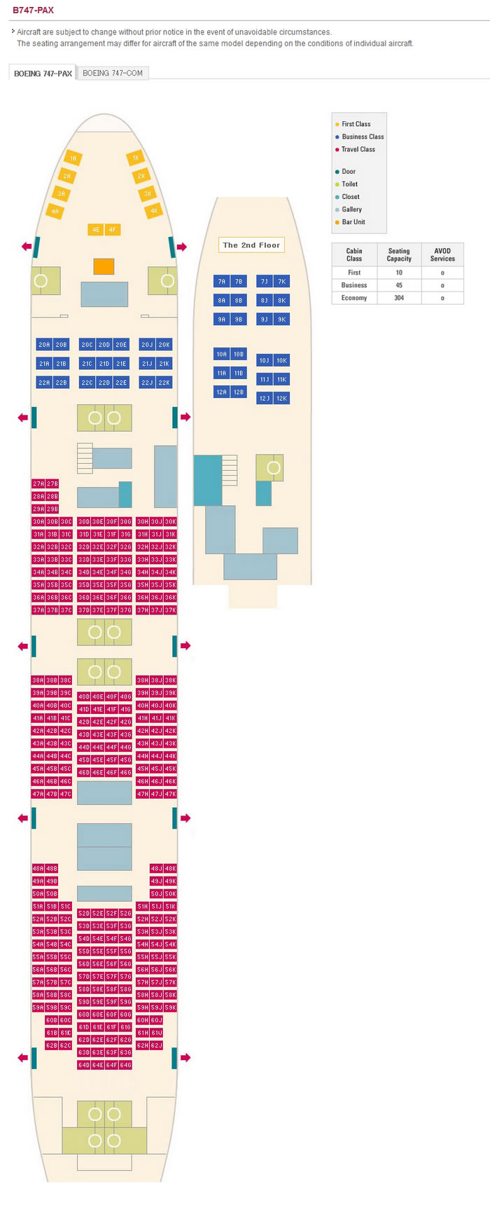 Boeing 777 Asiana Seating Chart